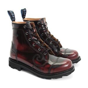 John Fluevog Derby Swirl Boots Men’s 11